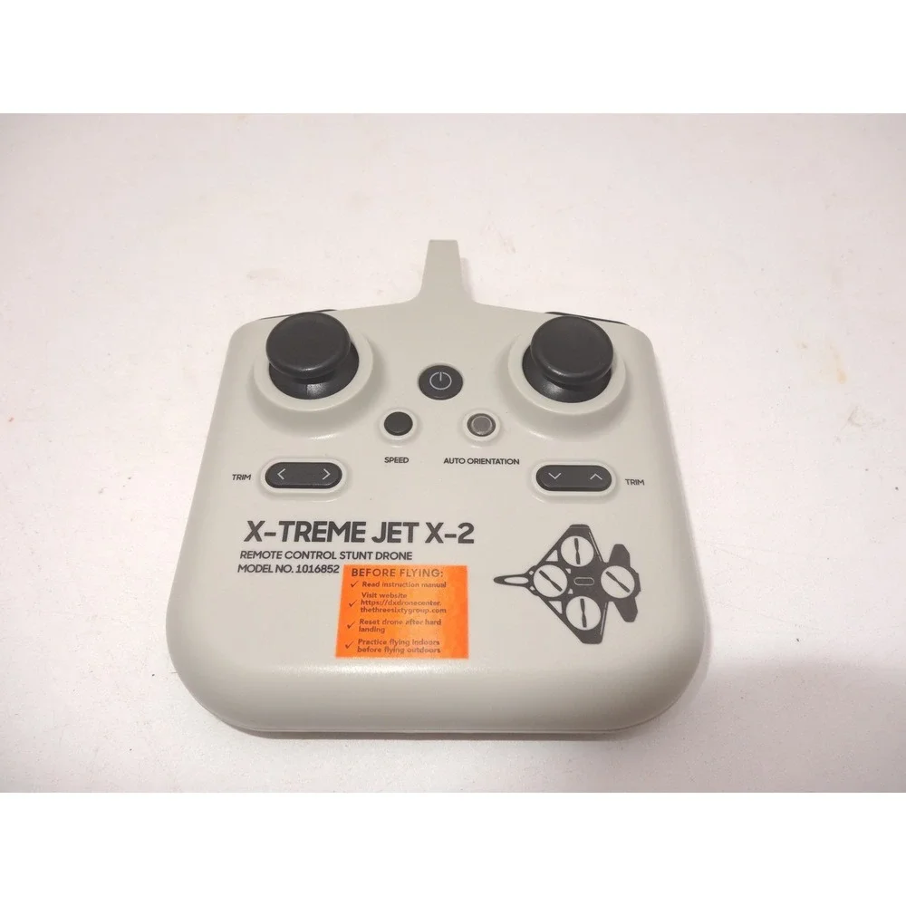 Sharper Image X-Treme Jet X-2 Remote Control Stunt Drone Controller 1016852 Grey
